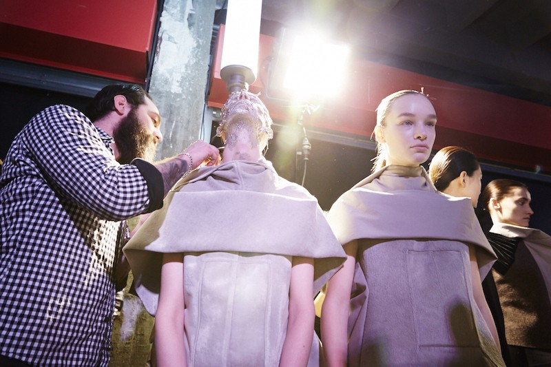 PFW AW15 - Rick Owens backstage - Ambra Vernuccio - The Upcoming - 41
