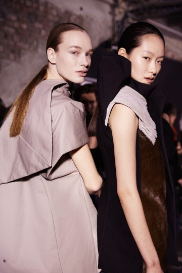 PFW AW15 - Rick Owens backstage - Ambra Vernuccio - The Upcoming - 7