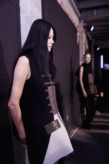 PFW AW15 - Rick Owens backstage - Ambra Vernuccio - The Upcoming - 9