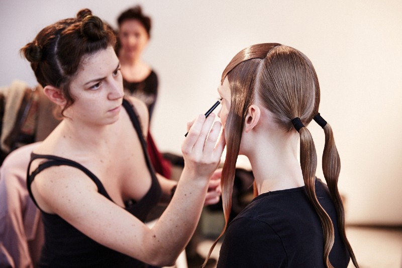 PFW AW15 - Yohji Yamamoto backstage - Ambra Vernuccio - The Upcoming - 20