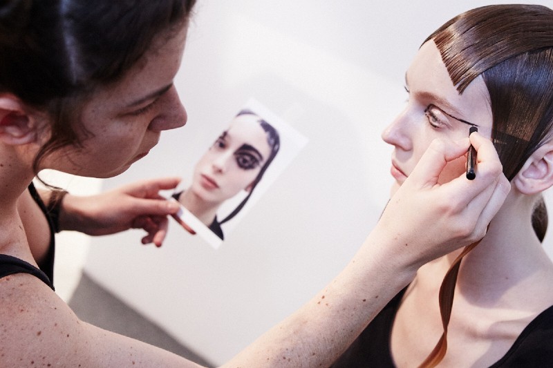 PFW AW15 - Yohji Yamamoto backstage - Ambra Vernuccio - The Upcoming - 21