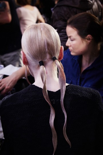 PFW AW15 - Yohji Yamamoto backstage - Ambra Vernuccio - The Upcoming - 35