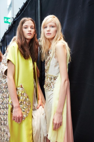 LFW SS16 - Antonio Berardi backstage - Ambra Vernuccio - The Upcoming - 26