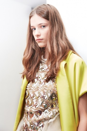 LFW SS16 - Antonio Berardi backstage - Ambra Vernuccio - The Upcoming - 3