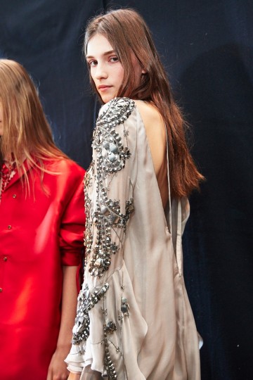 LFW SS16 - Antonio Berardi backstage - Ambra Vernuccio - The Upcoming - 30