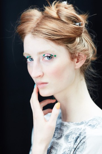 LFW SS16 - Ashish backstage - Ambra Vernuccio - The Upcoming - 11