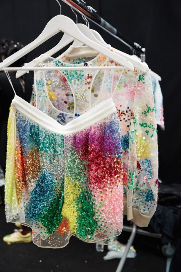 LFW SS16 - Ashish backstage - Ambra Vernuccio - The Upcoming - 14