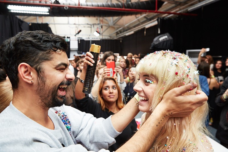 LFW SS16 - Ashish backstage - Ambra Vernuccio - The Upcoming - 17