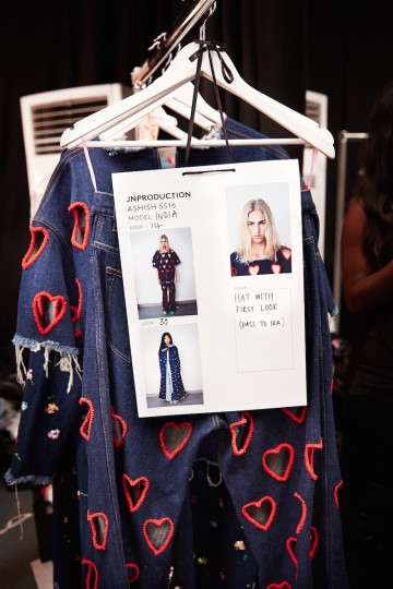 LFW SS16 - Ashish backstage - Ambra Vernuccio - The Upcoming - 19