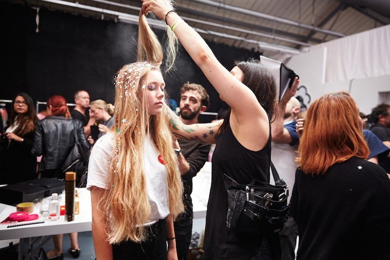 LFW SS16 - Ashish backstage - Ambra Vernuccio - The Upcoming - 21