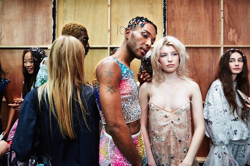 LFW SS16 - Ashish backstage - Ambra Vernuccio - The Upcoming - 25