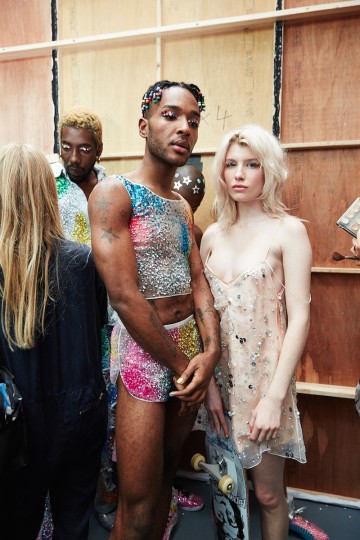LFW SS16 - Ashish backstage - Ambra Vernuccio - The Upcoming - 27