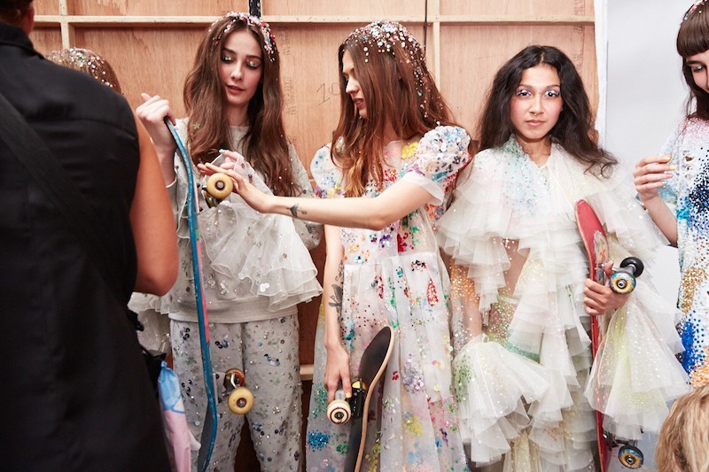 LFW SS16 - Ashish backstage - Ambra Vernuccio - The Upcoming - 28