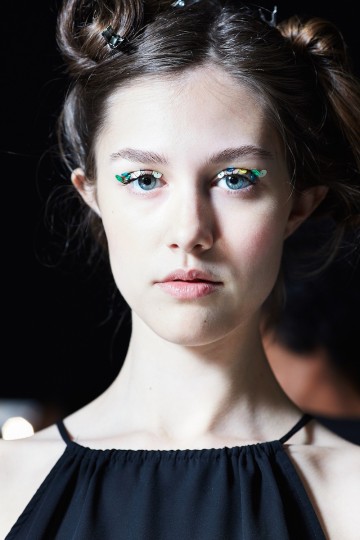 LFW SS16 - Ashish backstage - Ambra Vernuccio - The Upcoming - 3