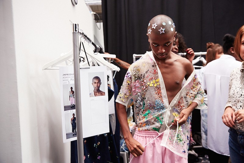 LFW SS16 - Ashish backstage - Ambra Vernuccio - The Upcoming - 57