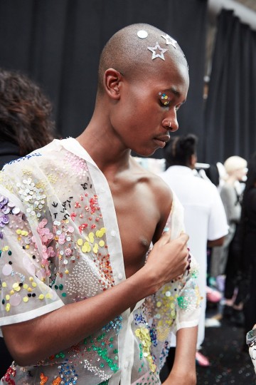 LFW SS16 - Ashish backstage - Ambra Vernuccio - The Upcoming - 58