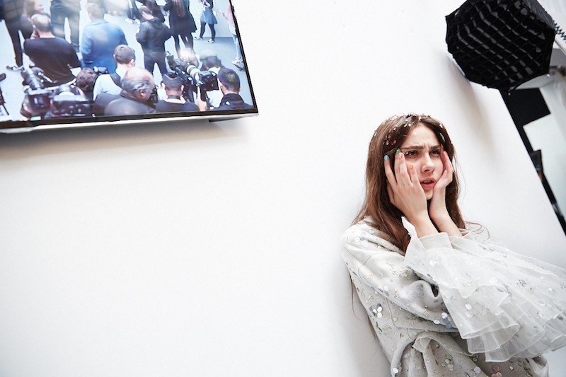 LFW SS16 - Ashish backstage - Ambra Vernuccio - The Upcoming - 62