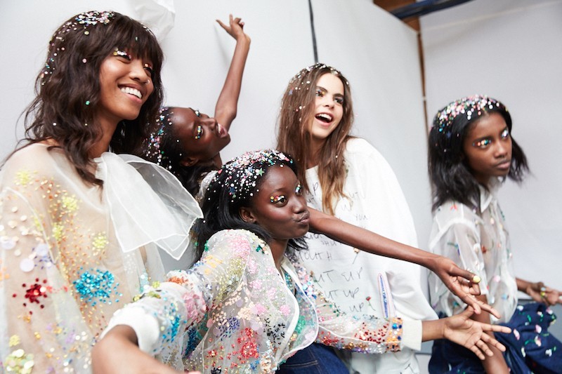 LFW SS16 - Ashish backstage - Ambra Vernuccio - The Upcoming - 78