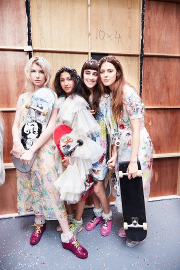 LFW SS16 - Ashish backstage - Ambra Vernuccio - The Upcoming - 81