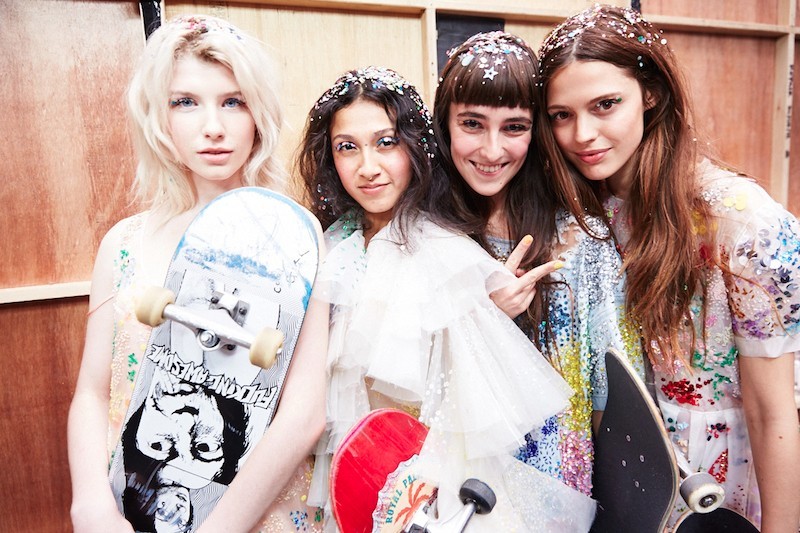 LFW SS16 - Ashish backstage - Ambra Vernuccio - The Upcoming - 82