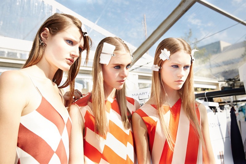 LFW SS16 - Jonathan Saunders backstage - Ambra Vernuccio - The Upcoming - 10