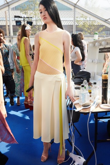 LFW SS16 - Jonathan Saunders backstage - Ambra Vernuccio - The Upcoming - 12