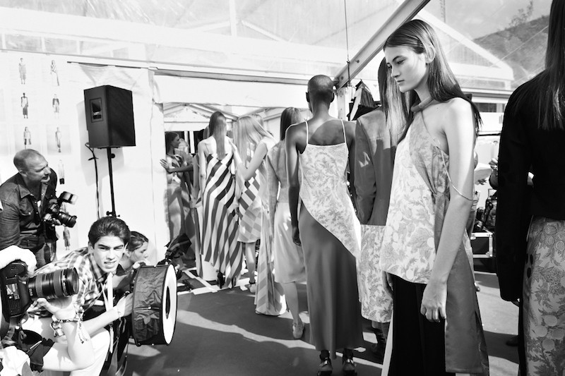 LFW SS16 - Jonathan Saunders backstage - Ambra Vernuccio - The Upcoming - 19