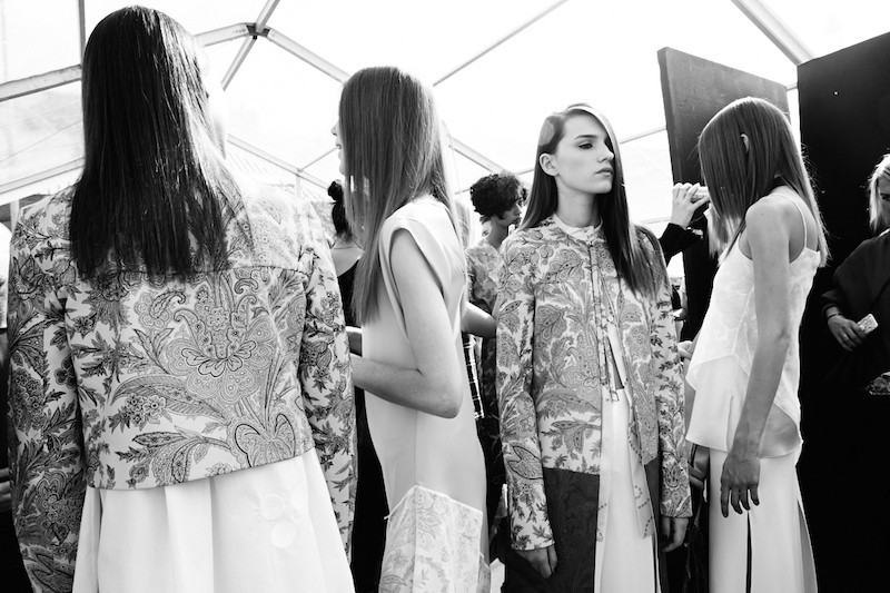 LFW SS16 - Jonathan Saunders backstage - Ambra Vernuccio - The Upcoming - 20