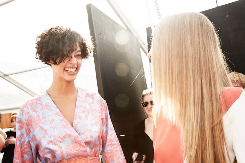 LFW SS16 - Jonathan Saunders backstage - Ambra Vernuccio - The Upcoming - 32