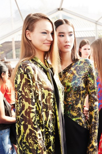 LFW SS16 - Jonathan Saunders backstage - Ambra Vernuccio - The Upcoming - 40