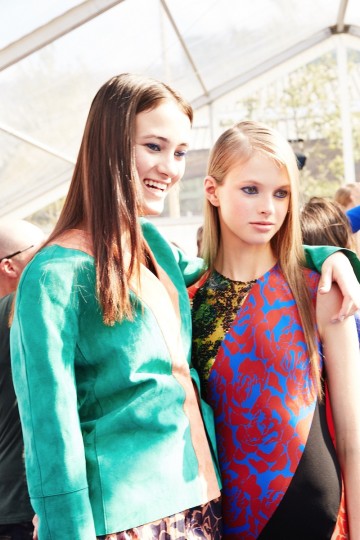 LFW SS16 - Jonathan Saunders backstage - Ambra Vernuccio - The Upcoming - 42