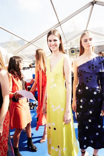 LFW SS16 - Jonathan Saunders backstage - Ambra Vernuccio - The Upcoming - 44