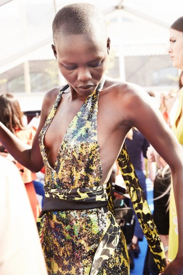 LFW SS16 - Jonathan Saunders backstage - Ambra Vernuccio - The Upcoming - 45