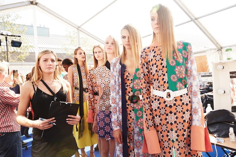 LFW SS16 - Jonathan Saunders backstage - Ambra Vernuccio - The Upcoming - 49