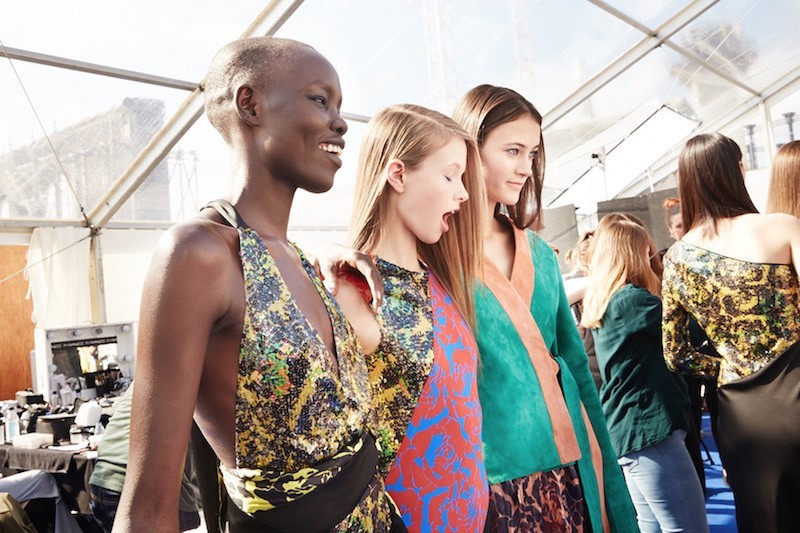 LFW SS16 - Jonathan Saunders backstage - Ambra Vernuccio - The Upcoming - 51