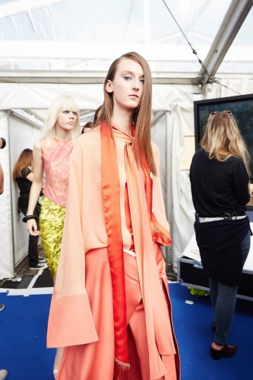 LFW SS16 - Jonathan Saunders backstage - Ambra Vernuccio - The Upcoming - 55