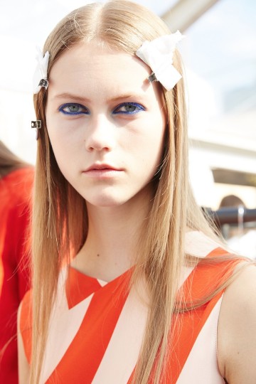 LFW SS16 - Jonathan Saunders backstage - Ambra Vernuccio - The Upcoming - 8