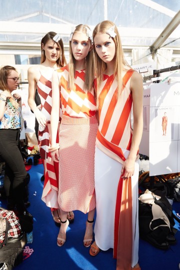 LFW SS16 - Jonathan Saunders backstage - Ambra Vernuccio - The Upcoming - 9
