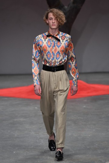 LFW SS16 - OSMAN - Krisztian Pinter- The Upcoming --16