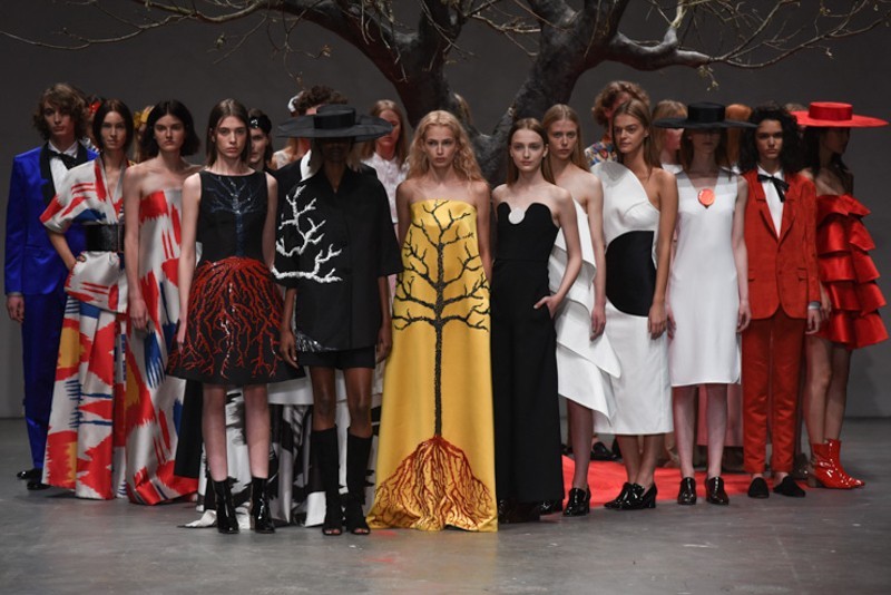 LFW SS16 - OSMAN - Krisztian Pinter- The Upcoming --37