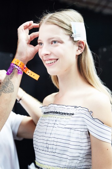 LFW SS16 - Peter Pilotto backstage - Ambra Vernuccio - 12