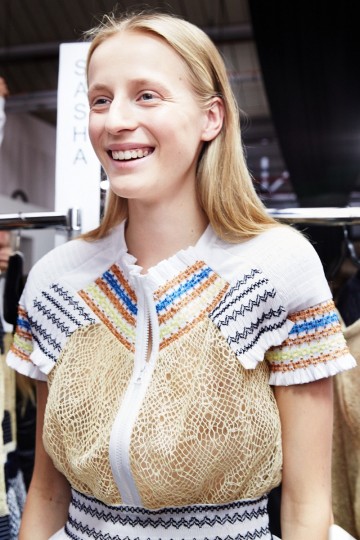 LFW SS16 - Peter Pilotto backstage - Ambra Vernuccio - 24
