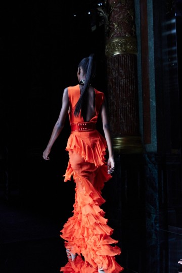 PFW SS16 - Balmain - Ambra Vernuccio - The Upcoming16