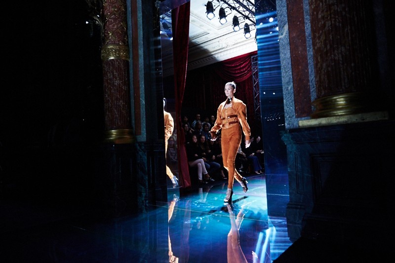 PFW SS16 - Balmain - Ambra Vernuccio - The Upcoming2