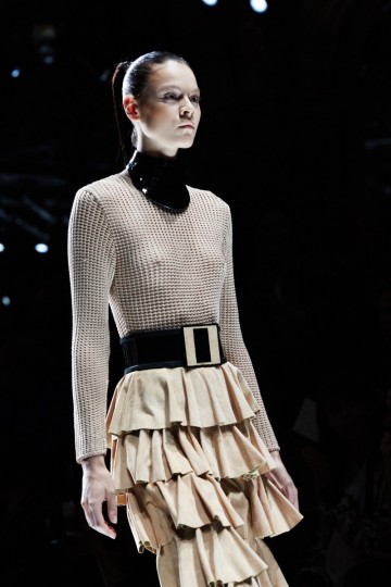 PFW SS16 - Balmain - Ambra Vernuccio - The Upcoming34