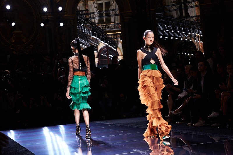 PFW SS16 - Balmain - Ambra Vernuccio - The Upcoming4