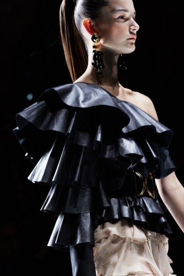 PFW SS16 - Balmain - Ambra Vernuccio - The Upcoming50