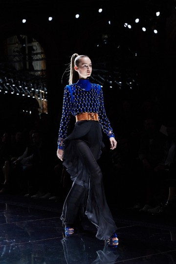 PFW SS16 - Balmain - Ambra Vernuccio - The Upcoming52