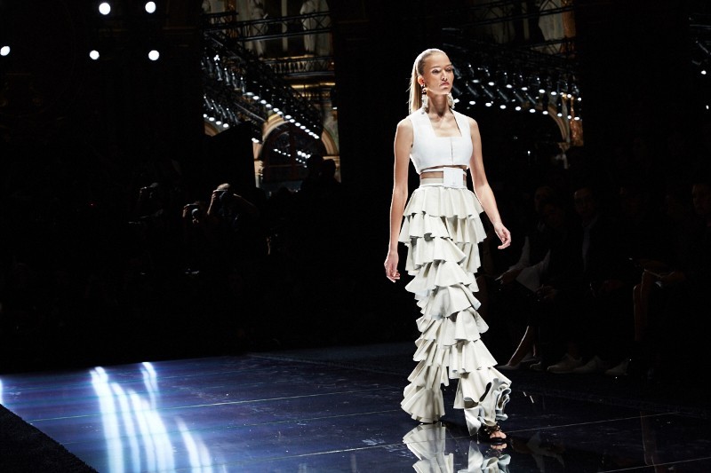 PFW SS16 - Balmain - Ambra Vernuccio - The Upcoming61