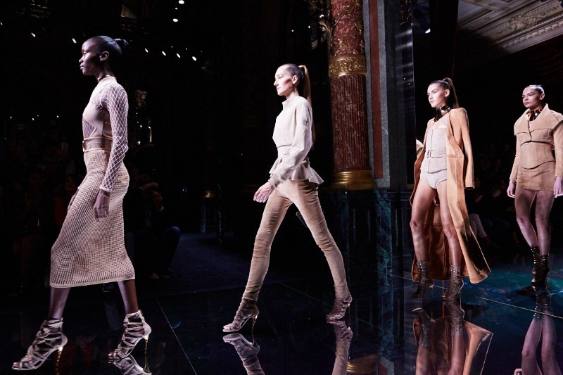 PFW SS16 - Balmain - Ambra Vernuccio - The Upcoming67